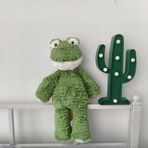 Venta al por mayor <span class=keywords><strong>triste</strong></span> verde sonriente oso de peluche PP algodón relleno malla Gua Boca Grande alivio del estrés broma regalo posición sentada - Product Image 4