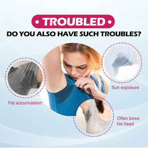 South Moon 12 Pezzi Assorbenti Ascellari Ultra Sottili Traspiranti Anti-Sudore Usa e Getta <span class=keywords><strong>per</strong></span> Evitare Macchie Umide - Product Image 6