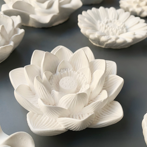 Difusor de aroma portátil de nueva tendencia, diseño personalizado y difusor de flores de cerámica de color para el hogar - Product Image 6