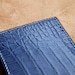 Portefeuille pour homme en cuir véritable couleur marine fait main du Vietnam fournisseur portefeuille pour homme en cuir de crocodile portefeuille pour homme