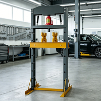 Équipement de réparation automobile professionnel industriel AUTO, presse hydraulique intégrée en acier à cadre en H 32T, cric de levage haute performance