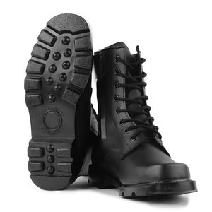 फैक्टरी मंजूरी बिक्री पुरुषों के काले सामरिक जूते फैशन क्लासिक उच्च-शीर्ष जूते जिपर आउटडोर हाइकिंग कम कीमत पदोन्नति जूते - Product Image 3