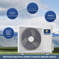 Climatisation multi-zones à inversion complète DC de 30 000 BTU, norme nord-américaine