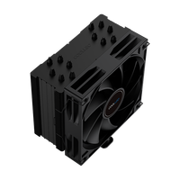 COOLLEO B60 BK Refroidisseur d'air pour CPU, ventilateur de refroidissement pour ordinateur, radiateur de refroidissement par air, dissipateur thermique de bureau, 6 caloducs, TDP 245W, AMD AM4/5