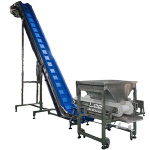 Customizable Steep <strong>Angle</strong> Slat <strong>Conveyor</strong> | High Lifting Height Chain <strong>Conveyor</strong> System | No Spill No Damage Material Handling - Product Image 1