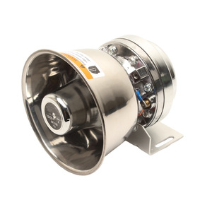 Bocina para Auto de Acero Inoxidable, 12V, 3 Ohmios, Bocina de Alarma Universal para Vehículo, Altavoz de 200W, 400W, 600W, Tweeter - Product Image 1