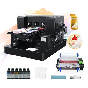 Multi-funtional direct transfer sticker Film printer Colorsun UV DTF for case cell phone metal wood acrylic glass