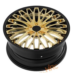 Gold Rim Factory Hot 17-26 "17 18 19 20 21 22 23 24 en 4 5 6 Hole Truck Rim Gold Wheel para <span class=keywords><strong>Maybach</strong></span> Range Rover Defender <span class=keywords><strong>Mansory</strong></span> - Product Image 4