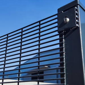 Clôture en acier inoxydable haute sécurité 358, conception anti-escalade, écrans de confidentialité à double revêtement, clôture routière pour infrastructures critiques - Product Image 2