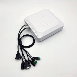 Lettore RFID UHF Integrato TY001 a Lungo Raggio 6m 8dBi <span class=keywords><strong>RS232</strong></span> WG26/34 con Relè per Gestione Parcheggi e Contenitori Rifiuti - Product Image 3