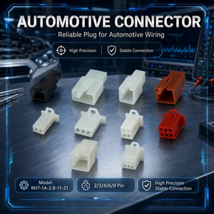 Conector Automotriz Macho y Hembra 6030-2981 6040-2111/7061A-2.8-21 de 2/3/4/6/9 Pines, 2.8mm, en Material PP, ABS, PA6, PA66, Conector de Terminal - Product Image 2