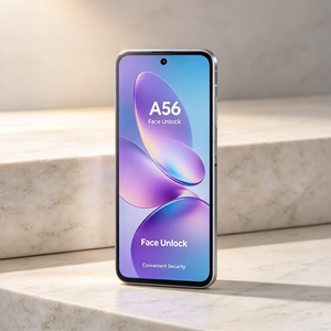 Téléphone portable A56 pour l'Afrique de l'Ouest, écran HD 7,3 pouces, batterie longue durée, mémoire extensible, téléphone 5G débloqué abordable, stock d'usine - Product Image 6