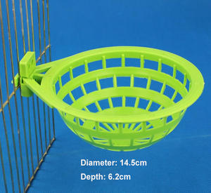 Nuova condizione maglia di plastica uccello nido Box per animali domestici per pappagalli e canarino - Product Image 3