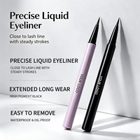 Eyeliner liquide à pointe ultra fine en gros, résistant aux bavures, longue tenue, application facile, stylo de maquillage créatif pour les yeux