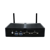 Mini PC sans ventilateur, processeur Intel Core I5-4200U double cœur, SSD, graphismes intégrés, Windows 10, ordinateur industriel pour bureau, maison, entreprise