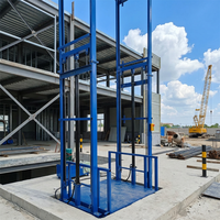 Ascenseur de fret vertical mural à double cylindre 2T 3T – Prix