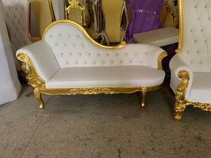 Royal Luxury Wholesale Kids King Crown High Back Throne Sillas Novio Novia Eventos - Product Image 5