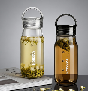 Botella de Agua de Plástico Ecológica de Lujo 2026, 400ml/700ml, con Tapa, Aislamiento Térmico de 12-24h, Logotipo Personalizado, Botella Transparente con Anillo - Product Image 3