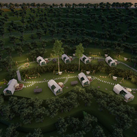 Maison capsule T3 à prix direct usine, structure en acier antisismique, maison capsule préfabriquée pour le glamping