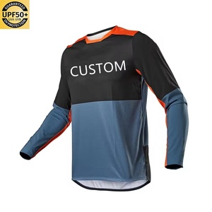 Camiseta Transpirable de Poliéster con Protección UV para Hombre, Jersey Personalizado para Motociclismo, Carreras de Autos, Motocross, Ciclismo - Product Image 6