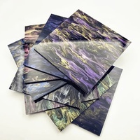 Feuille d'acétate de celluloïd 4mm pour enveloppes de tambour de sac à main en acrylique