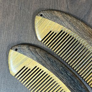 Sandalwood Half Moon <b>Comb</b> Large Durable <b>Hair</b> Styling <b>Comb</b> For Women Children Adults Home Use - Product Image 3