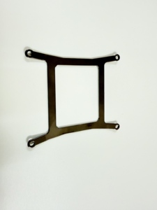 Tùy chỉnh dọc GPU gắn khung PCIe Riser chủ thẻ tấm kim loại trường hợp máy tính <span class=keywords><strong>Mod</strong></span> rèn dịch vụ - Product Image 3