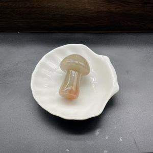 2 Inch Natural Stones Healing Gemstone <b>Crystal</b> Mushrooms Carving Crafts Amethyst <b>Crystal</b> Gifts - Product Image 5