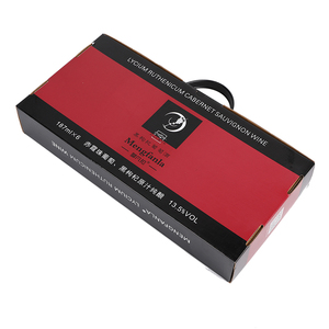 Customised Corrugated Paper Box Packing With Handle Whisky Giftbox Paperbox Mailing Christmas Gifts Flower Box