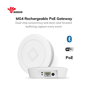 Minew MG4 Ble 5.1, Gateway Inalámbrico Recargable con PoE para Dispositivos IIoT, Gateway Industrial Mqtt Bluetooth Ble IoT - Product Image 2