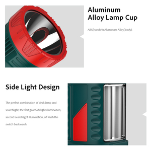 AKKO STAR Lámpara de Emergencia Recargable con Batería, Reflector, Lámparas de <span class=keywords><strong>Camping</strong></span>, Luz de Emergencia, 1, 2, 1, 2, 2 - Product Image 5