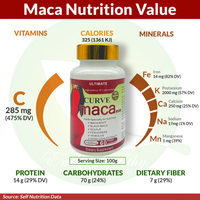 Capsules d'agrandissement des fesses Maca 1500Mg en gros OEM/ODM Capsule d'agrandissement des fesses pour femmes