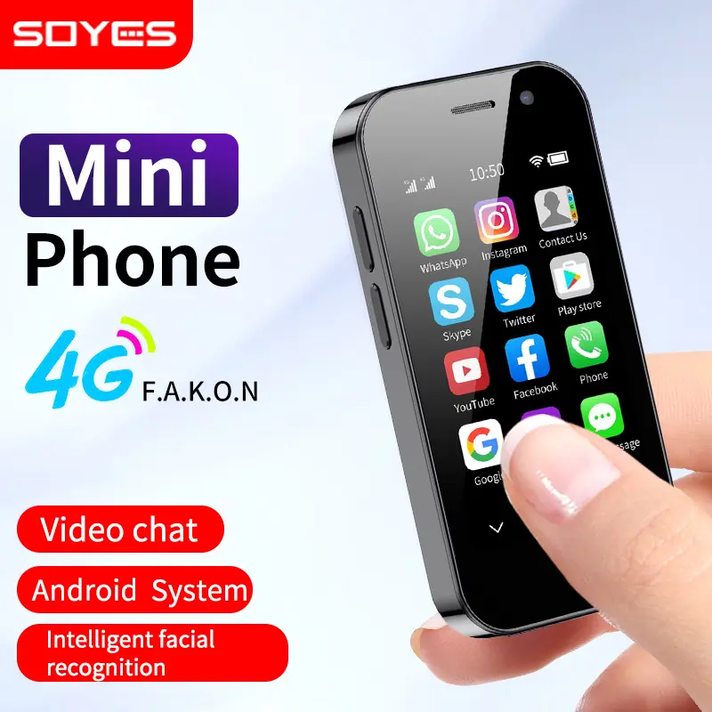 Proiettore mobile 4g 15 android consegna più piccolo telefono 3g