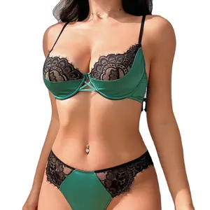 Buy online Satin Bra And Panty Set from lingerie for Women by Eldino for  ₹149 at 70% off