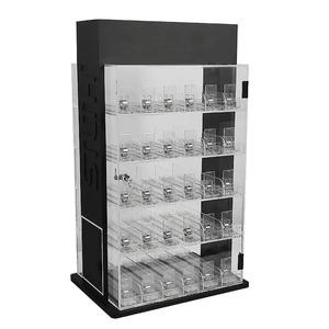 Soporte de exhibición para encimera: diseño acrílico compacto y elegante para baterías, perfecto para tiendas de conveniencia, boutiques que aumentan las compras de impulso - Product Image 1