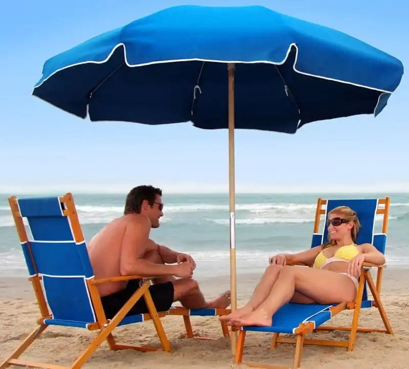 Ovida all'aperto sole e pioggia spiaggia terrazza campeggio Oxford ombra scorrevole grande piscina ombrellone