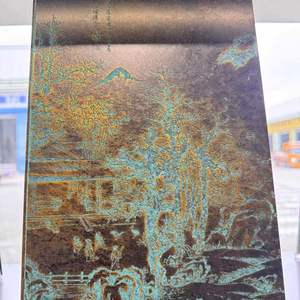 แผ่นตกแต่งสแตนเลสสตีลลายสลัก EX941 สำหรับงานตกแต่งภายในทางสถาปัตยกรรม - Product Image 1