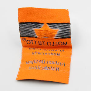 Factory High Quality Custom Logo Printed <strong>Main</strong> Woven <strong>Label</strong> Clothing Garment <strong>Label</strong> for Tshirt - Product Image 3