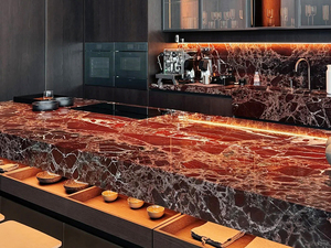 Luxury Natural Stone Italy Rosso Levanto <b>Marble</b> Slabs for Wall and Tiles - Product Image 5