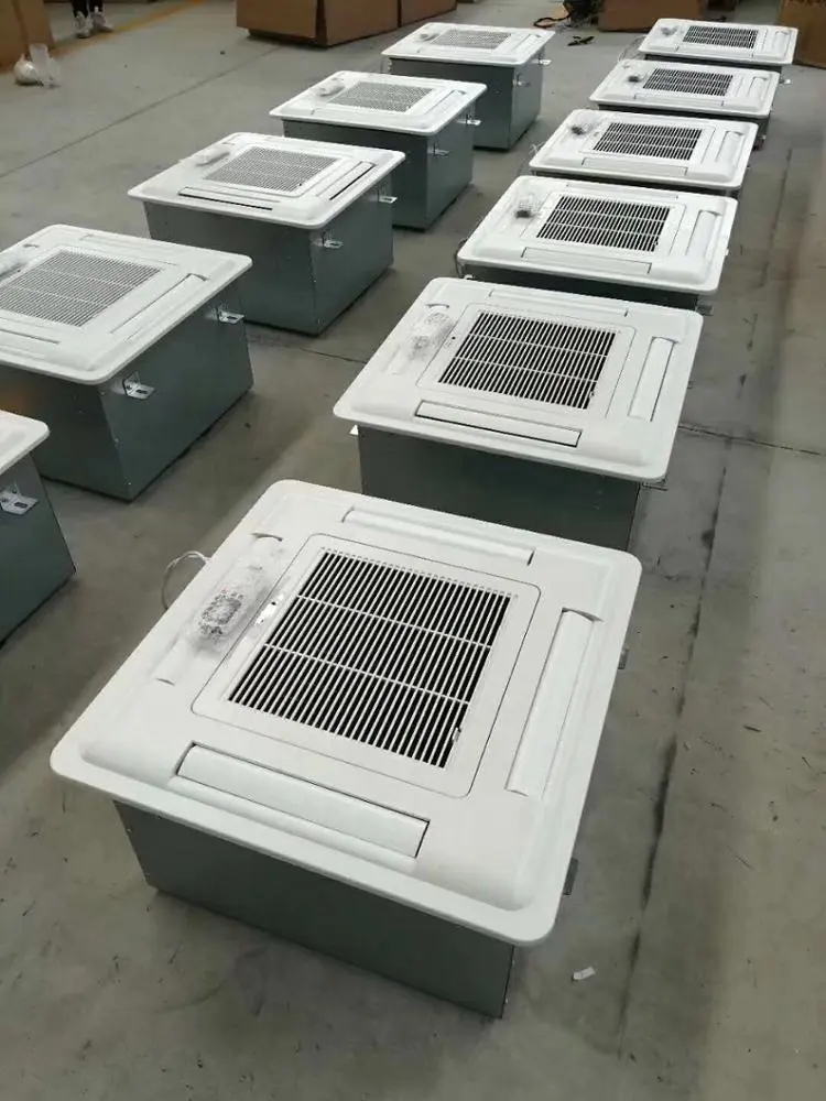 CE-zertifizierte Decken-Kassetten klimaanlage Split Unit Water Fan Coil Klimaanlagen Genre