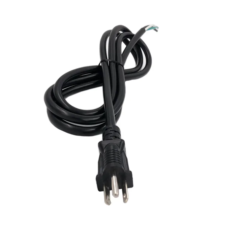 15A 277V NEMA 7-15P Power cord straight plug