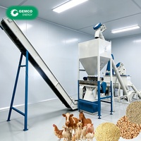 GEMCO 5 T/H Tierfutter-Produktionslinie Energiesparend für Geflügelfarmen