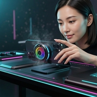 Refroidisseur de téléphone F47 avec lumière RGB, affichage numérique, radiateur portable pour téléphone mobile, accessoire de refroidissement pour jeux