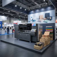 Imprimante d'emballage numérique Sunthinks SE528 à passage unique avec Epson I3200 pour l'impression de boîtes en carton pour la production d'emballages numériques