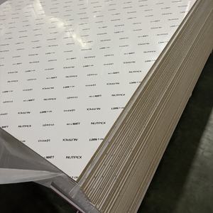 Papan MDF hewan peliharaan mengkilap tinggi putih 18mm 4x8 lembar MDF hewan peliharaan tahan api kedap air untuk lemari dapur - Product Image 5