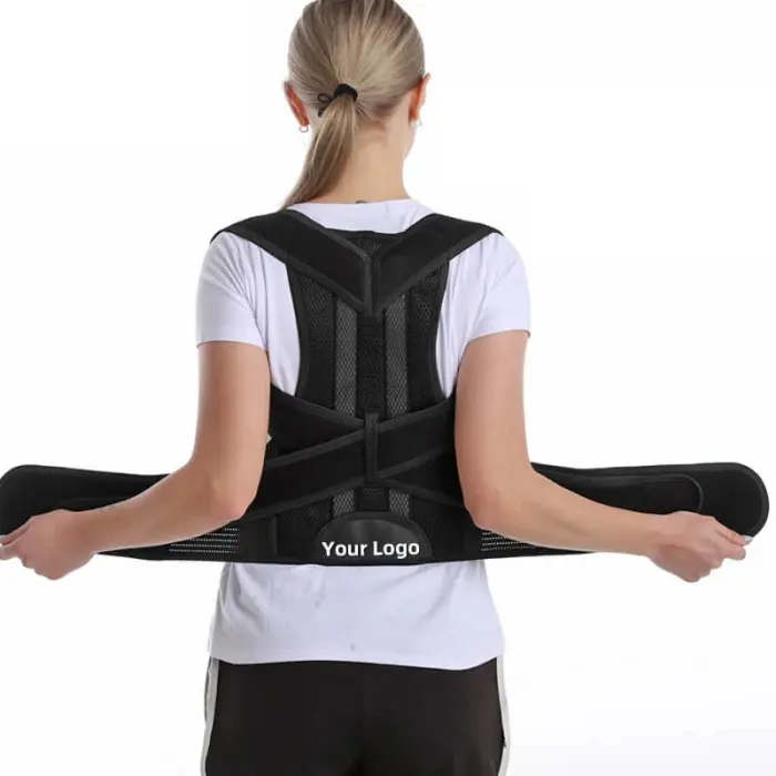 Tùy chỉnh tư thế Brace Nhà cung cấp vải thoáng khí mở rộng thắt lưng pad cho đau lưng