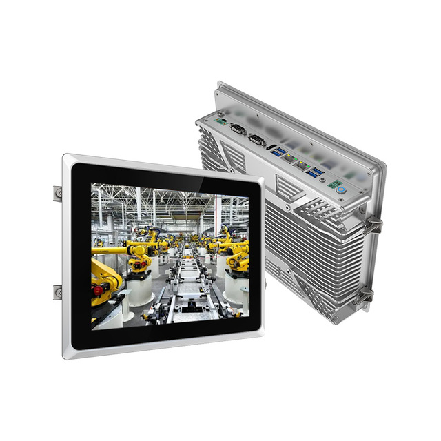 Mele Com Industrial-Grade LPC-FR121-W Medical NAS Screen Mini PC with GPD RTX Port LCD Display SSD Hard Drive EU & AU Plugs