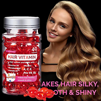 Huile de Croissance Capillaire Traitement Réparateur Sérum Vitamines A C E Hydratant Soin Cheveux Produits Sérum Traitement Capsules Capillaires
