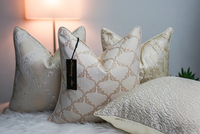 18x18 pouces carré luxe oreiller haute velours Jacquard décoratif literie jeter coussin taie d'oreiller