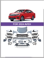Pare-chocs avant et arrière, capot, ailes, ventilateurs, phares, calandre, support de réservoir d'eau, kit de carrosserie pour 2024 AVEO Bodykit